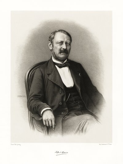 Louis Ferdinand Alfred Maury by Lasnier